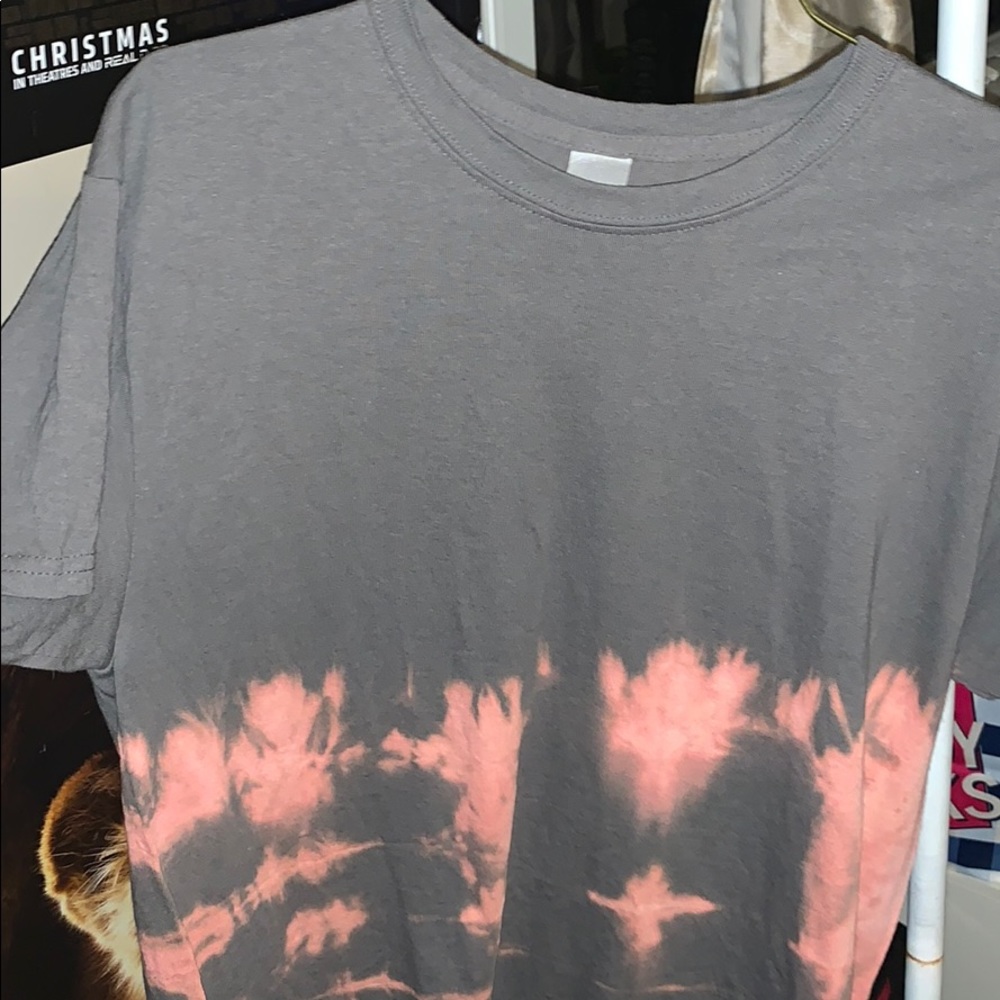 Reverse Dyed Grey T Shirt